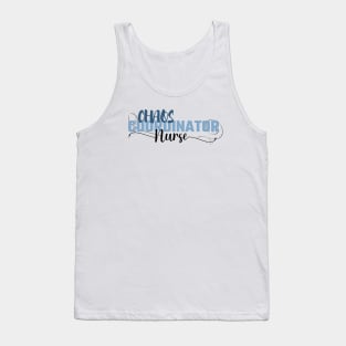 Funny Sassy Chaos Coordinator Design for Nurse's Tank Top